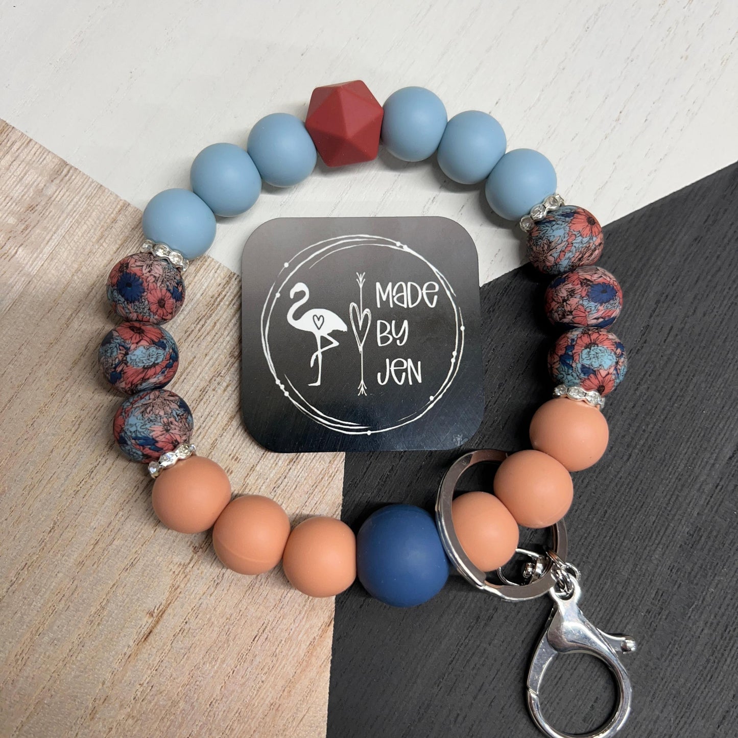 Floral Dream Wristlet w-Gems