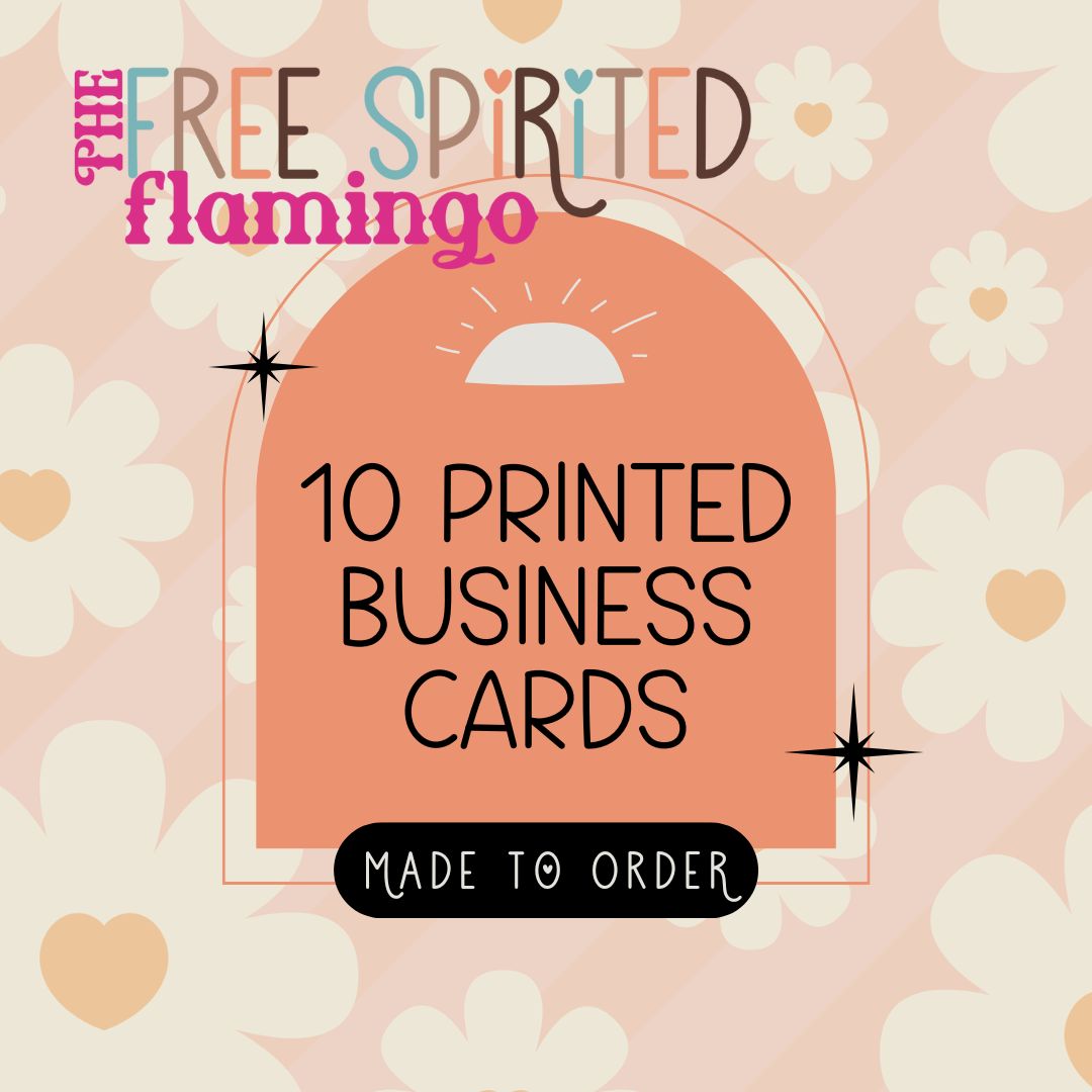 Printed Business Cards (Set of 10)