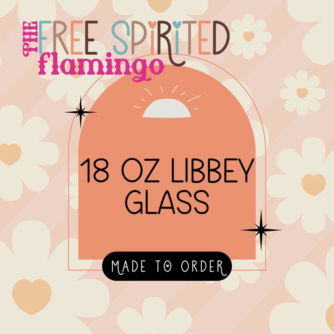 18 oz Libbey Glass