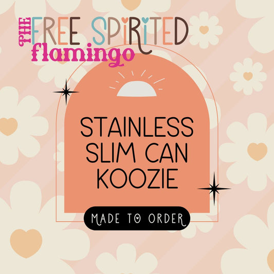 Stainless Steel Slim Koozie