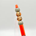 Orange Camo Plastic Pen