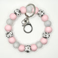 Snowfall Pink Wristlet