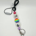 Wild Thing Rainbow Teacher Lanyard