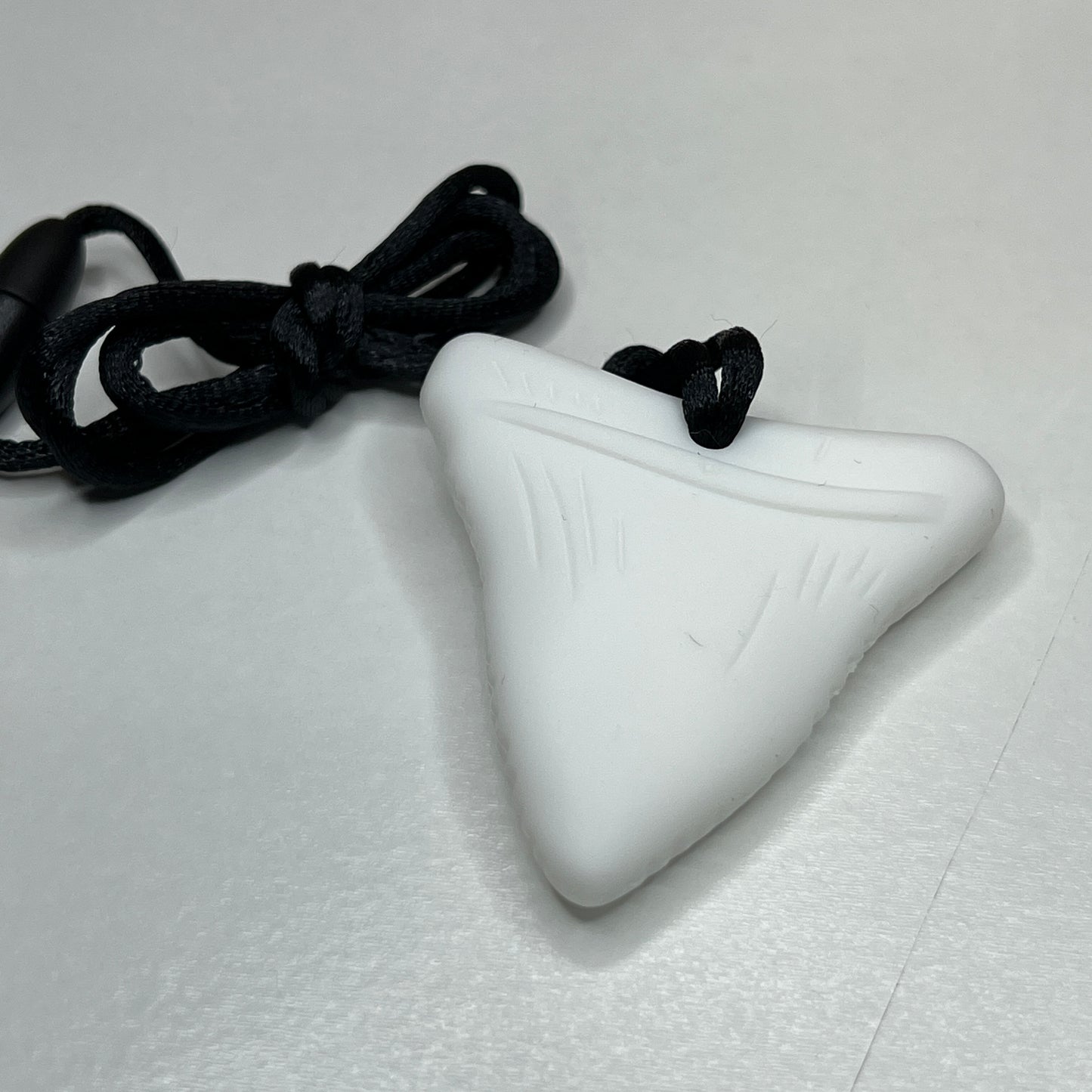 White Shark Tooth Sensory Chewer