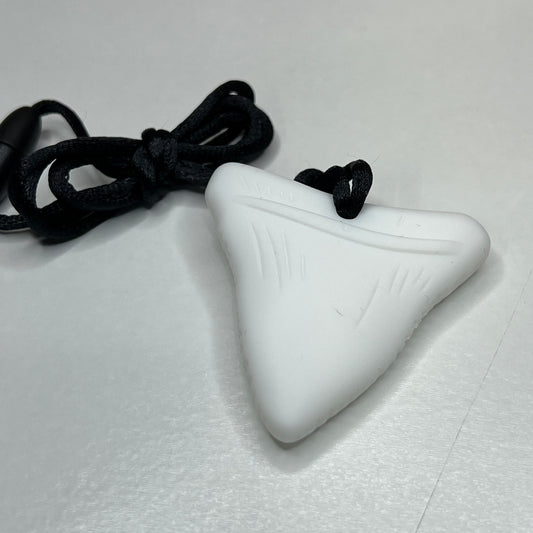 White Shark Tooth Sensory Chewer