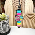 Loaded Tea Silver Keychain Bar