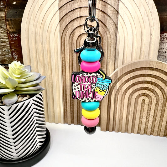 Loaded Tea Silver Keychain Bar