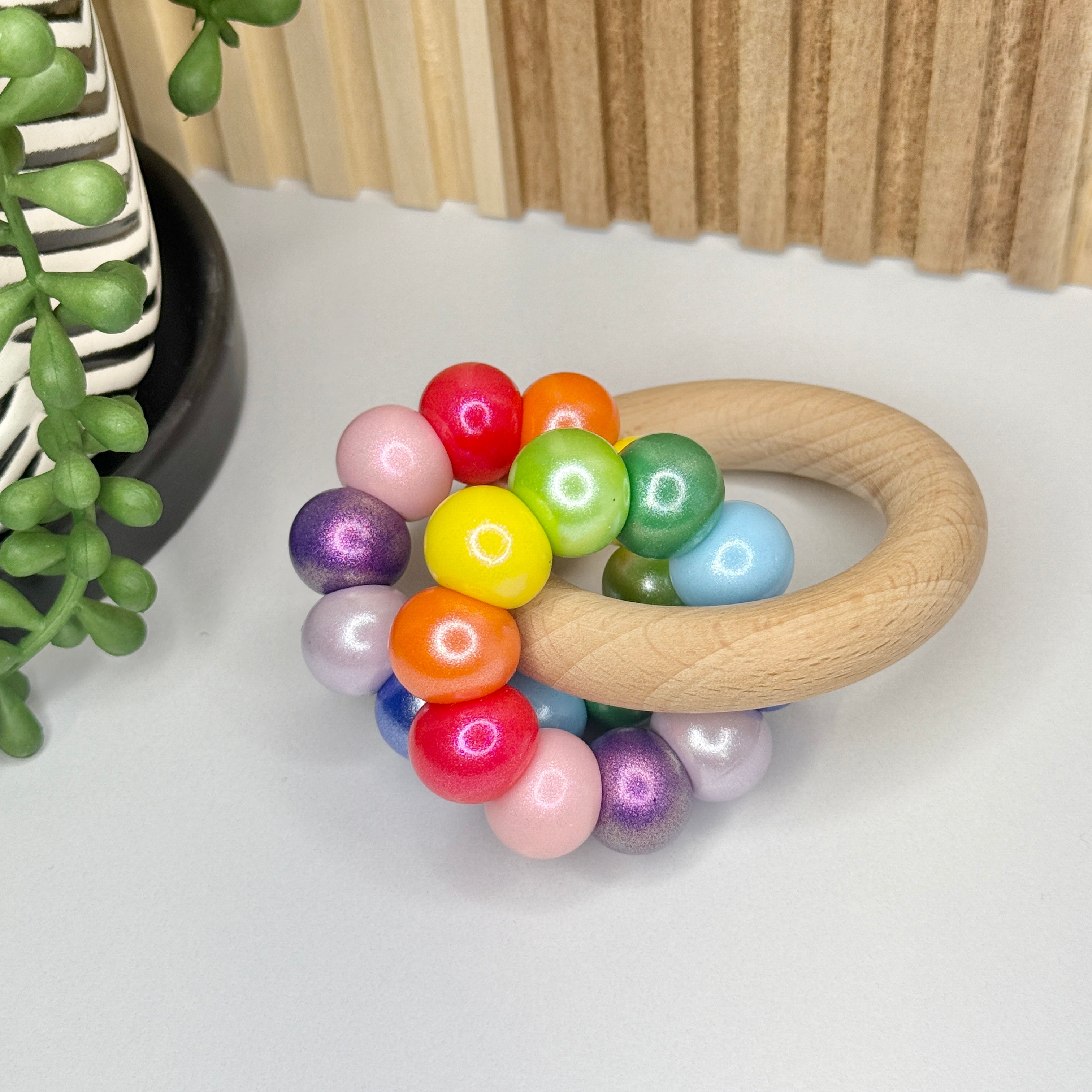 Opal Rainbow Ring Toy