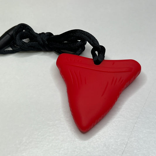 Red Shark Tooth Sensory Chewer