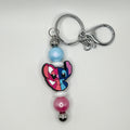 Alien Duo Silver Keychain Bar