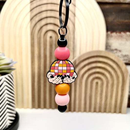 Disco Black Keychain Bar