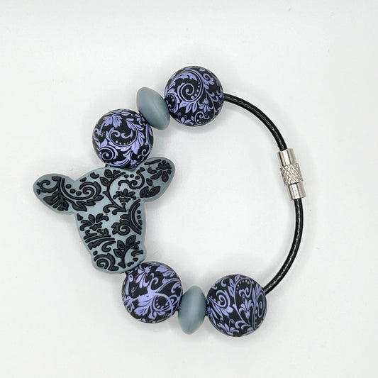 Tooled Cow Cup Charm