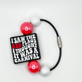 Carnival Red Flag Cup Charm