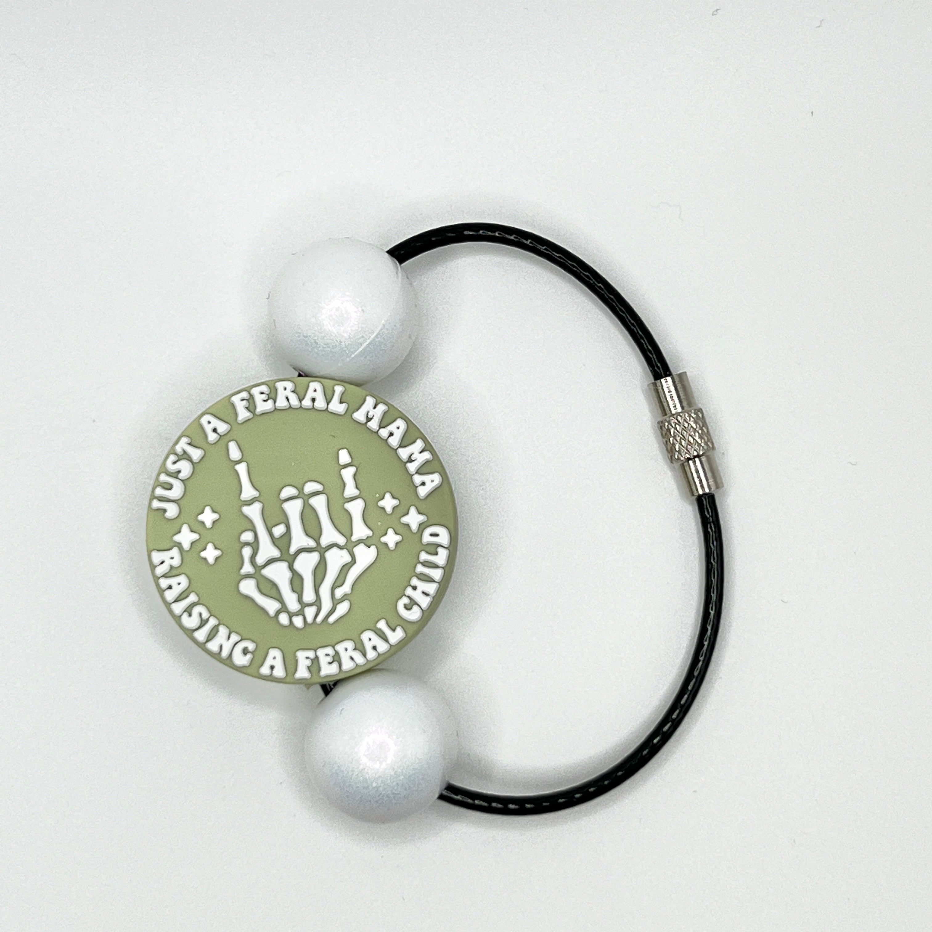 Sage Feral Mama Cup Charm