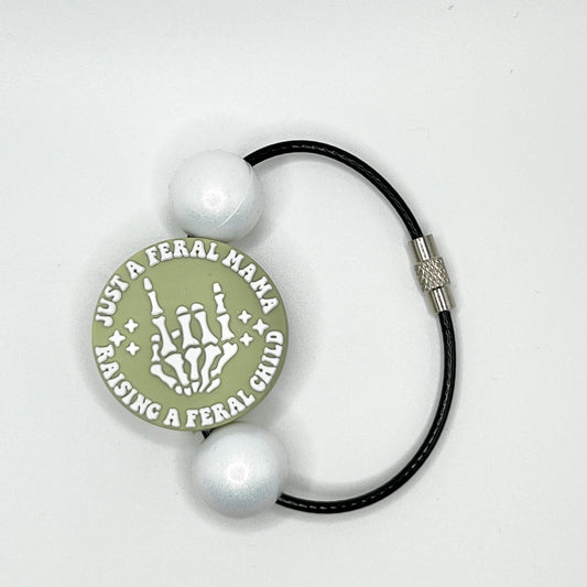 Sage Feral Mama Cup Charm