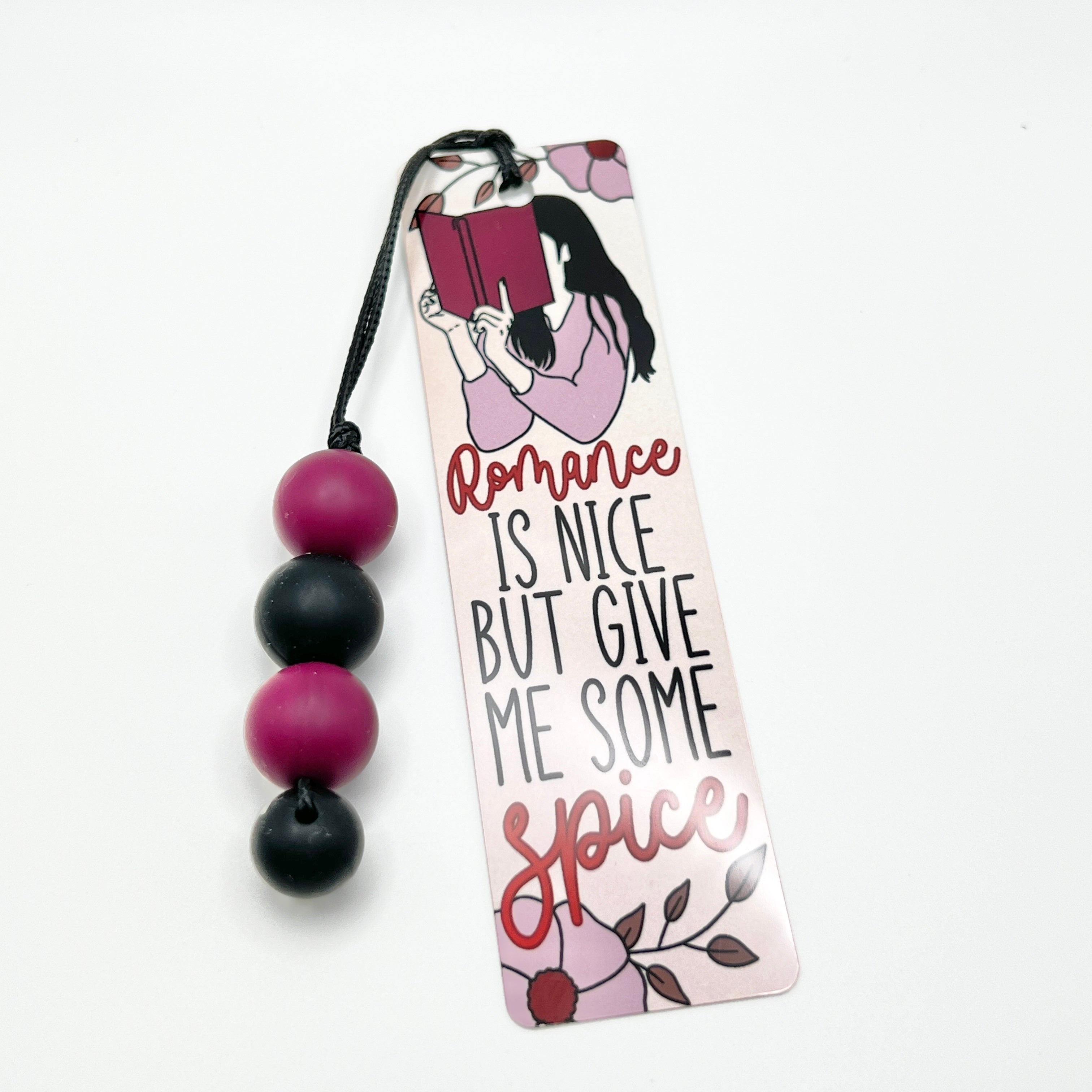 Romance & Spice Bookmark w/Beads