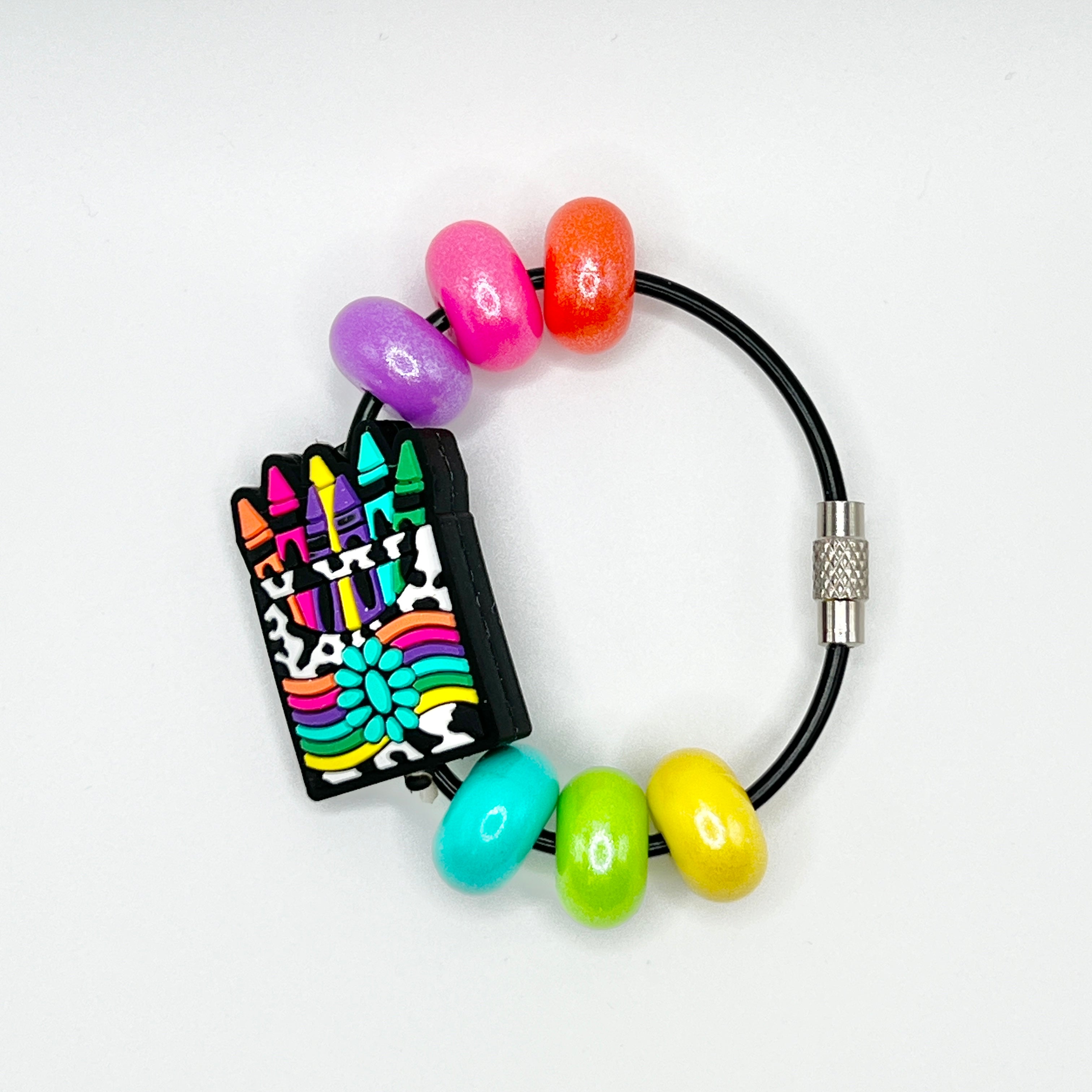Western Crayons Cup Charm