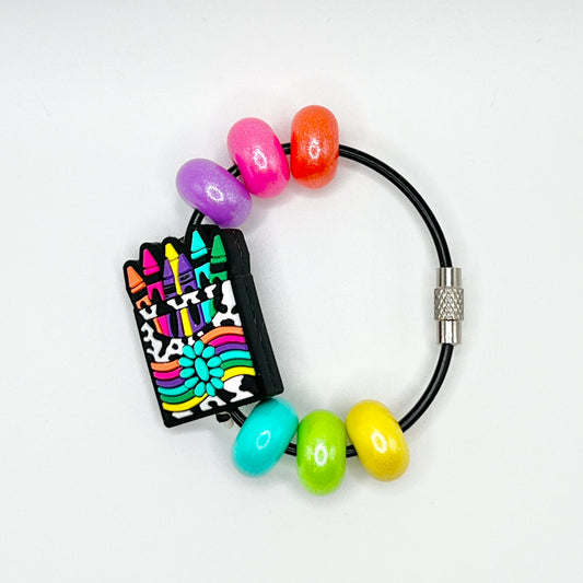 Western Crayons Cup Charm