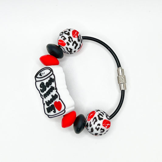 Beer Never Broke My Heart Cup Charm