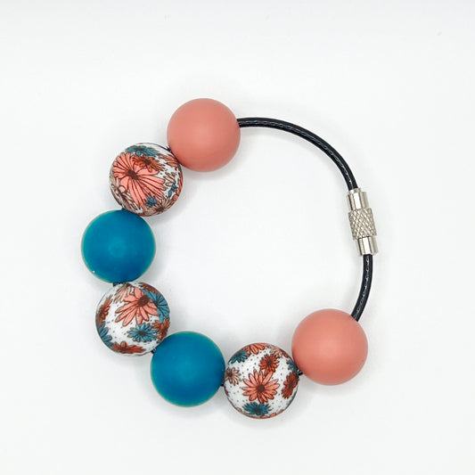 Sunset Daisies Cup Charm