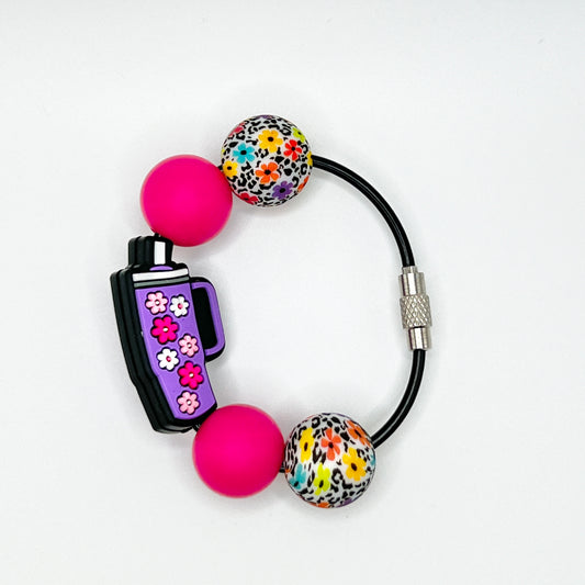 Purple Tumbler Cup Charm