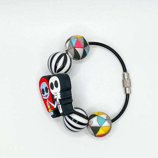 Skelly Couple Cup Charm