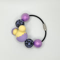 Tooled Purple Mouse Egg Cup Charm