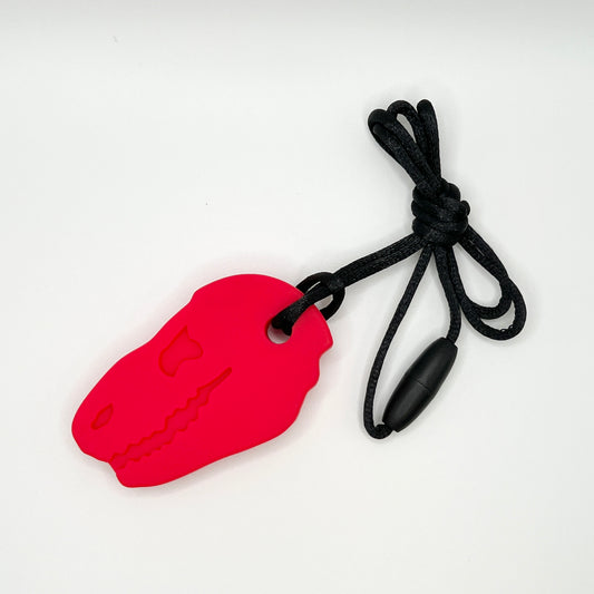 Red Dino Sensory Chewer