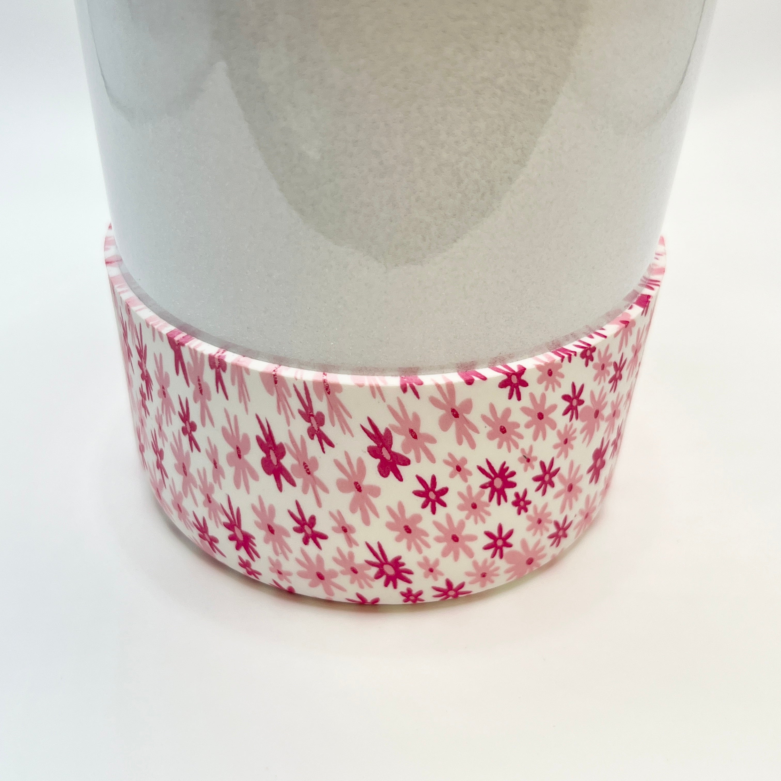 Pink Daisy Tumbler Boot