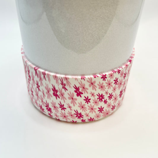 Pink Daisy Tumbler Boot