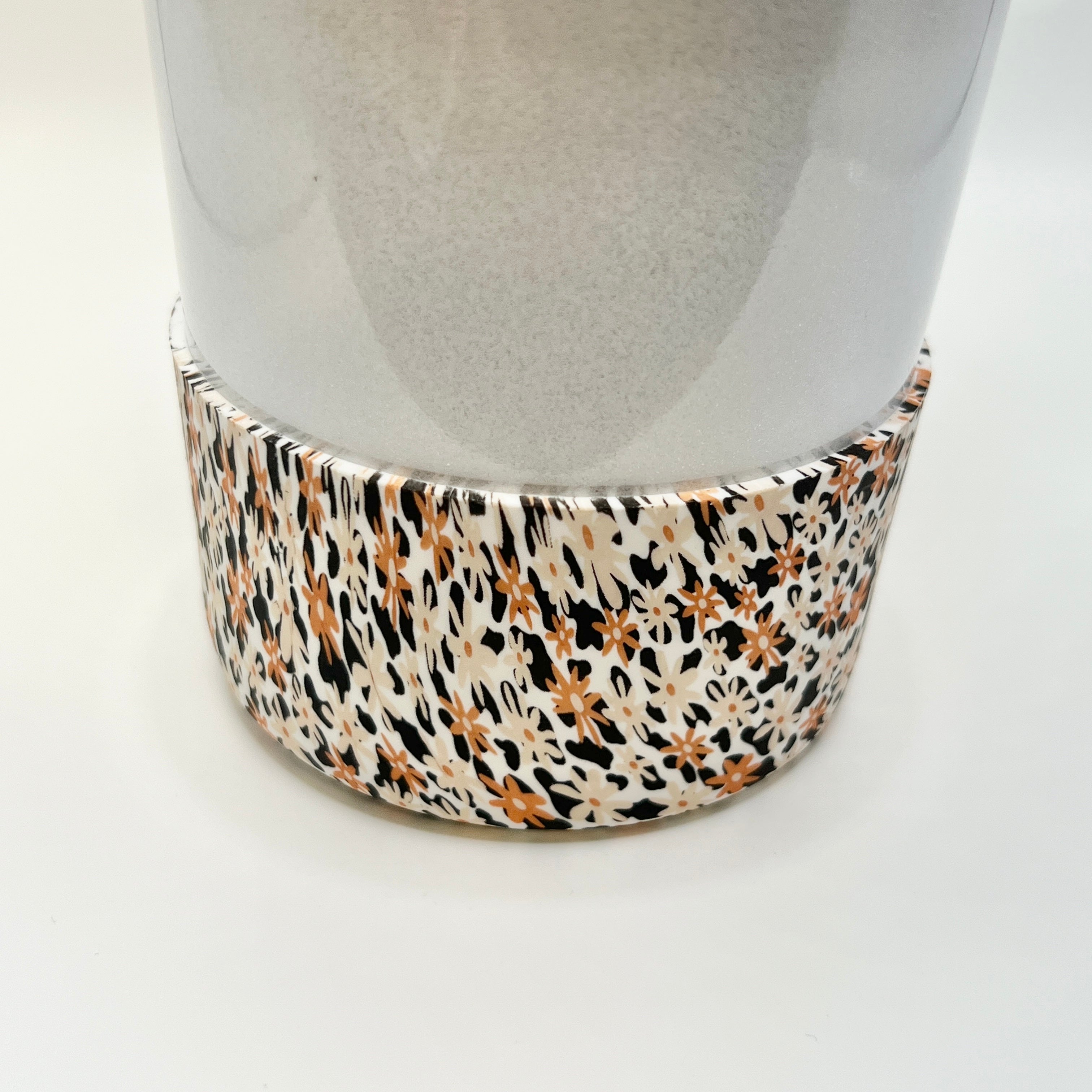 Burnt Daisy Cow Tumbler Boot