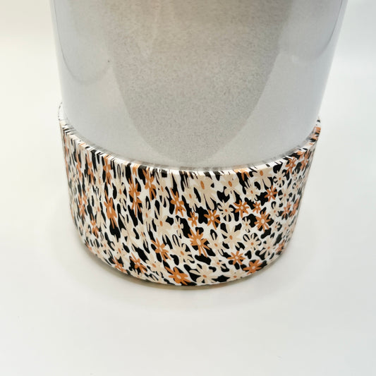 Burnt Daisy Cow Tumbler Boot