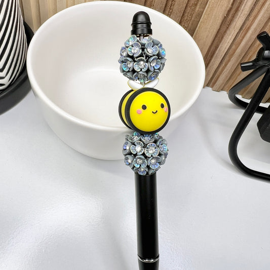 Flower Bumblebee Metal Pen