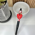 Red Apple TEACH Plastic Pen