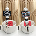 Black Miscarriage Village Lanyard