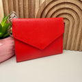 Red Tri-Fold Wallet