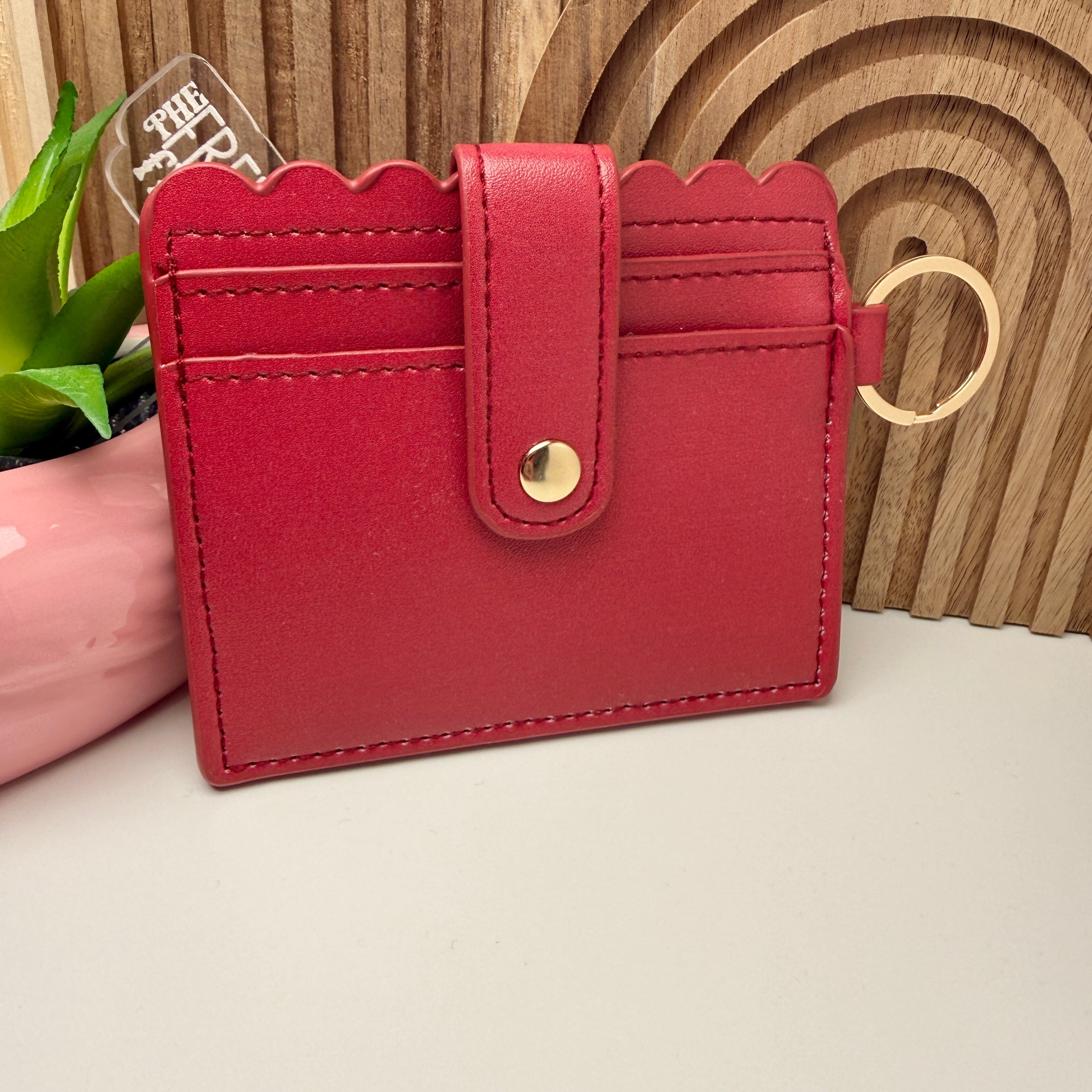 Deep Red Wallet