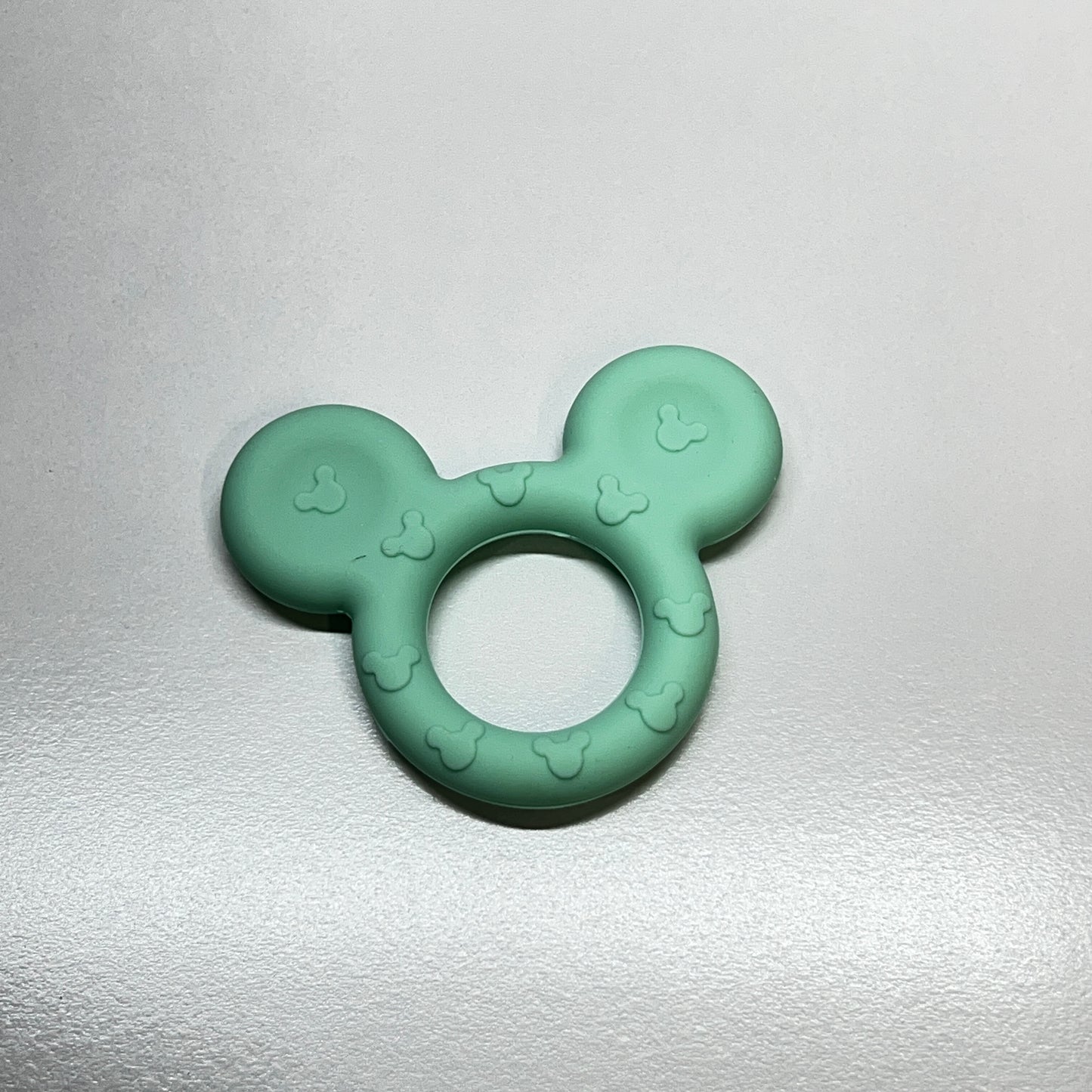 Aqua Mouse Head Teether