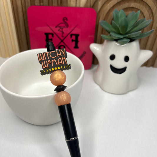 Witchy Woman Plastic Pen