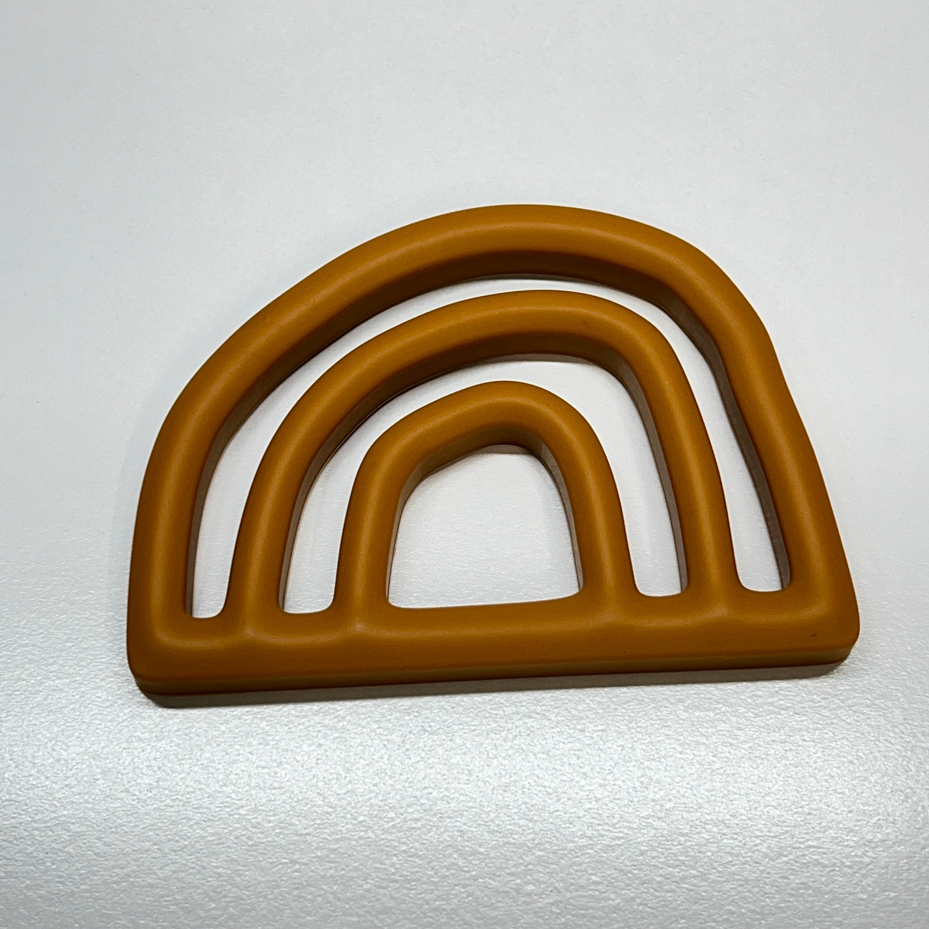 Dark Mustard Rainbow Teether