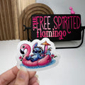 Flamingo Alien Sticker