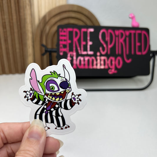 Beetle Alien Sticker