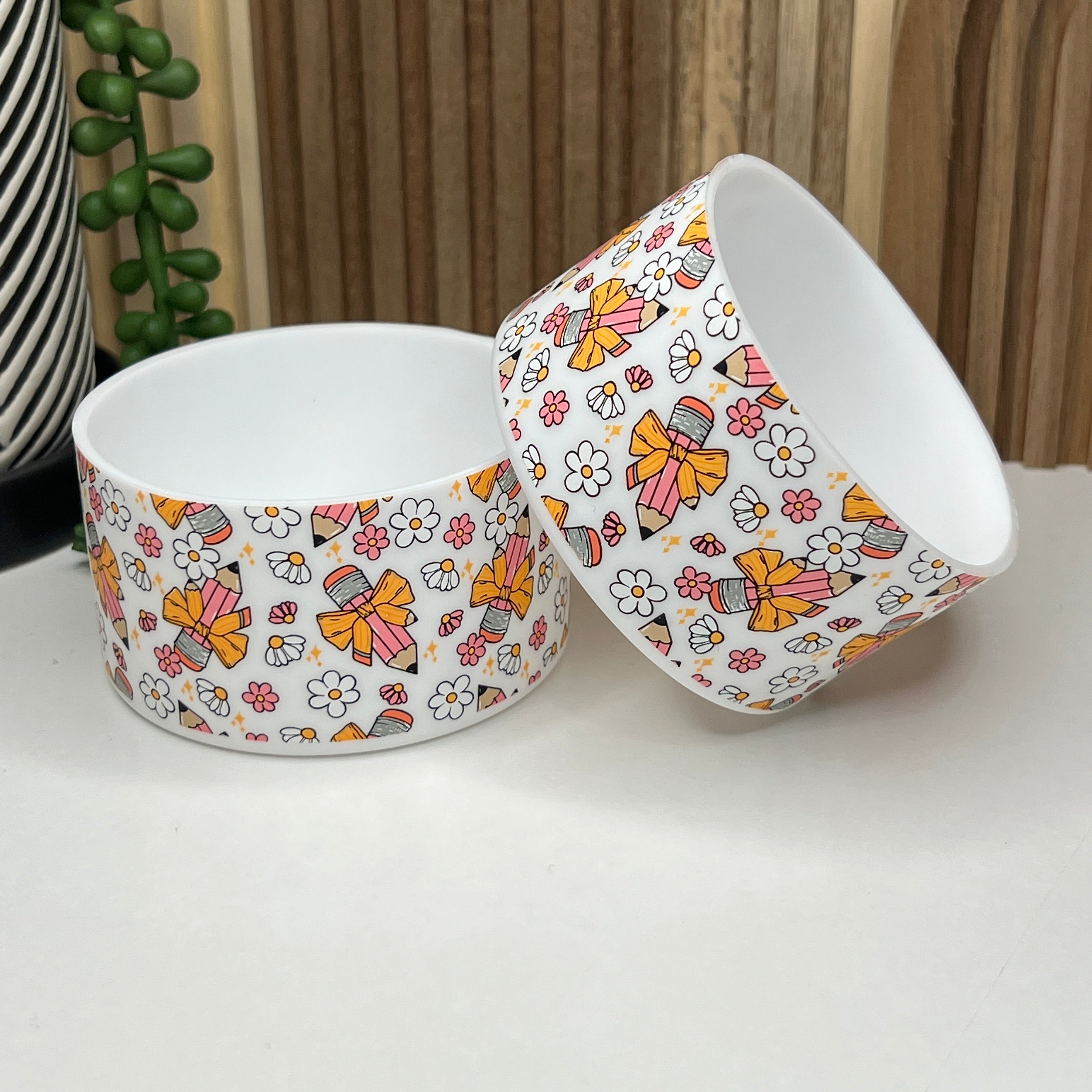 Pencil Bow Tumbler Boot