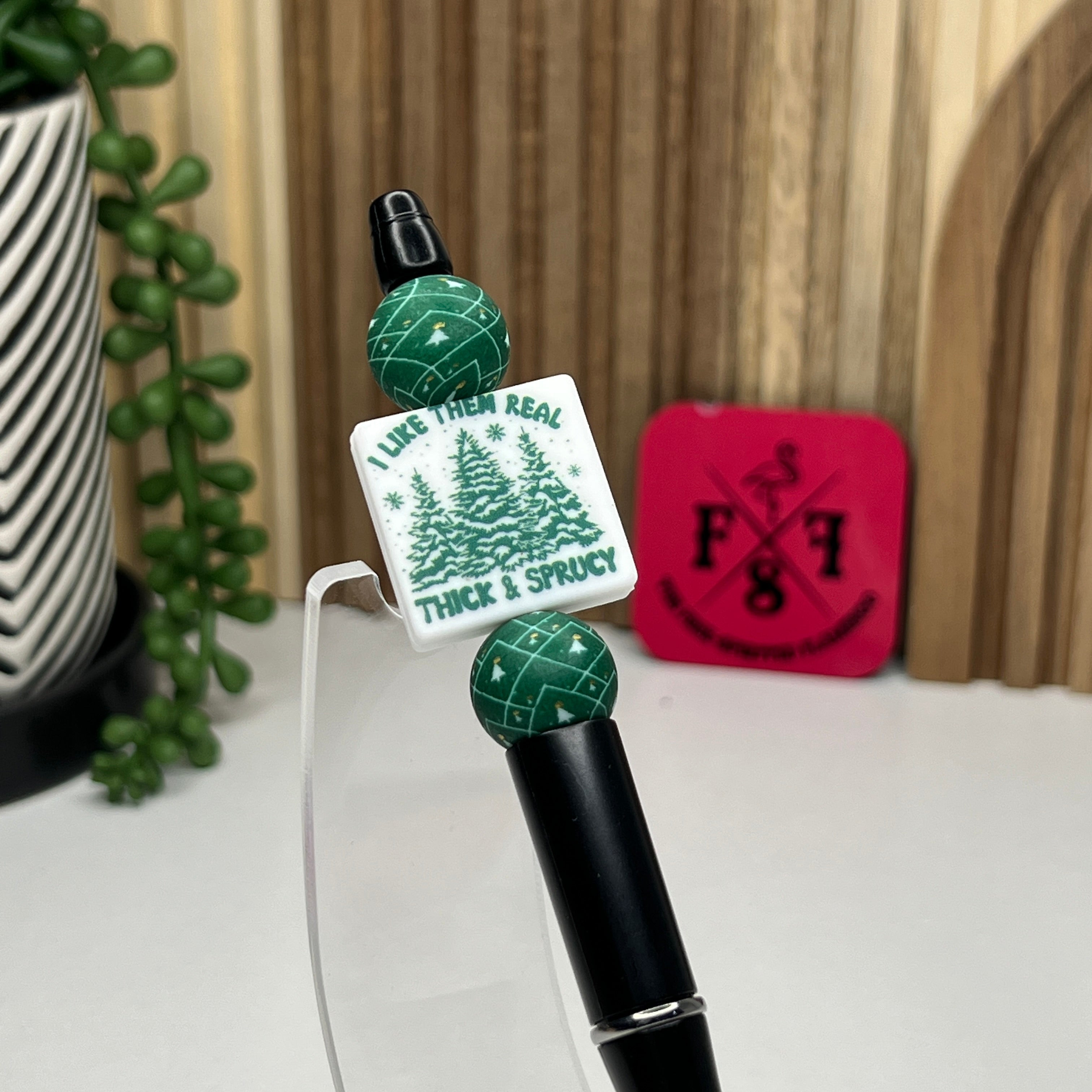 Thick & Sprucy Plastic Pen