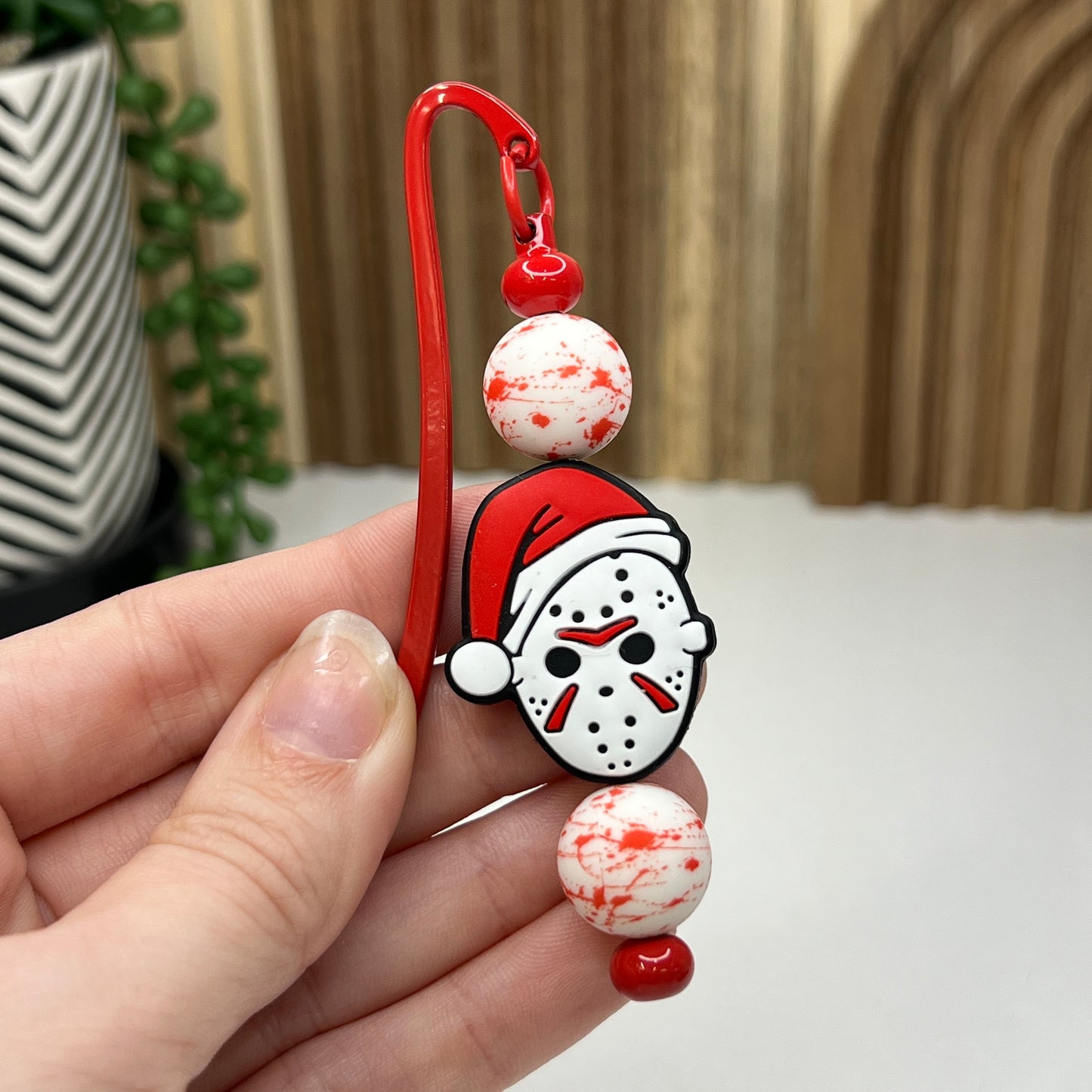 Jason Claus Beaded Bookmark