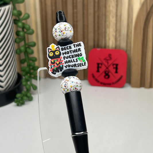 Deck Mother F***ing Halls Plastic Pen