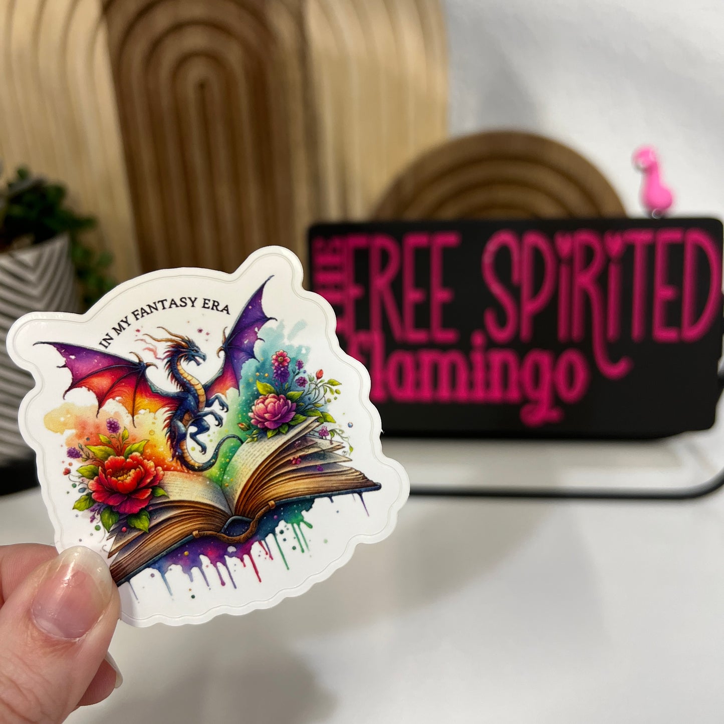 Fantasy Book Era Sticker