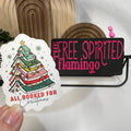 All Booked For Christmas Sticker