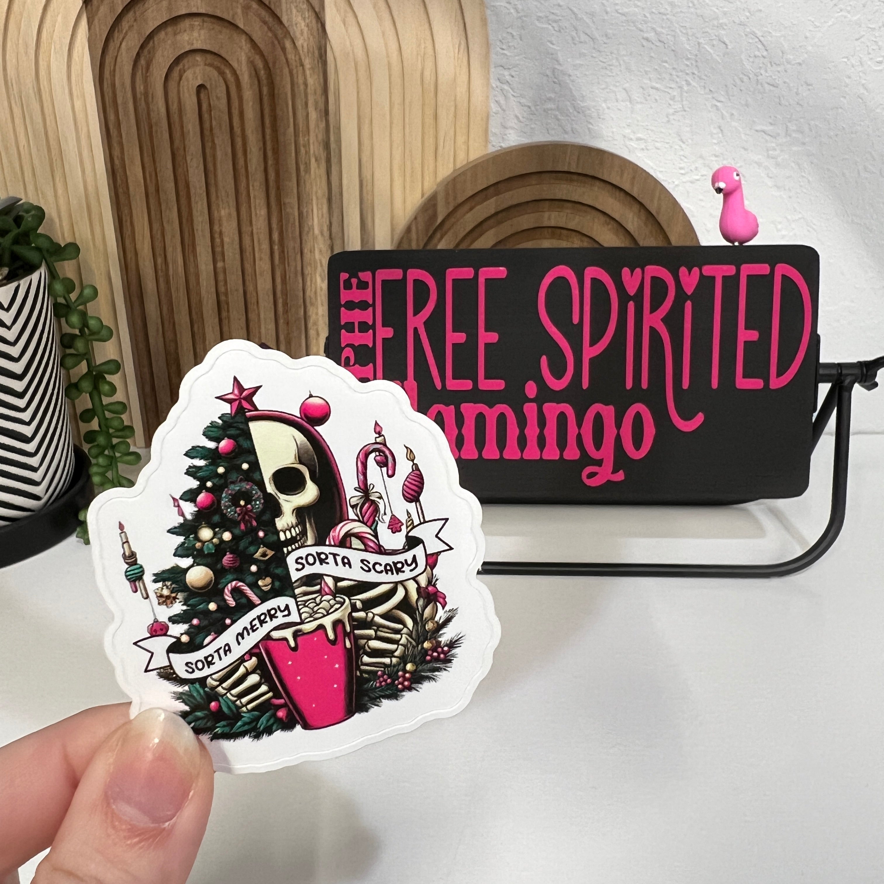 Sorta Merry Sorta Scary Sticker