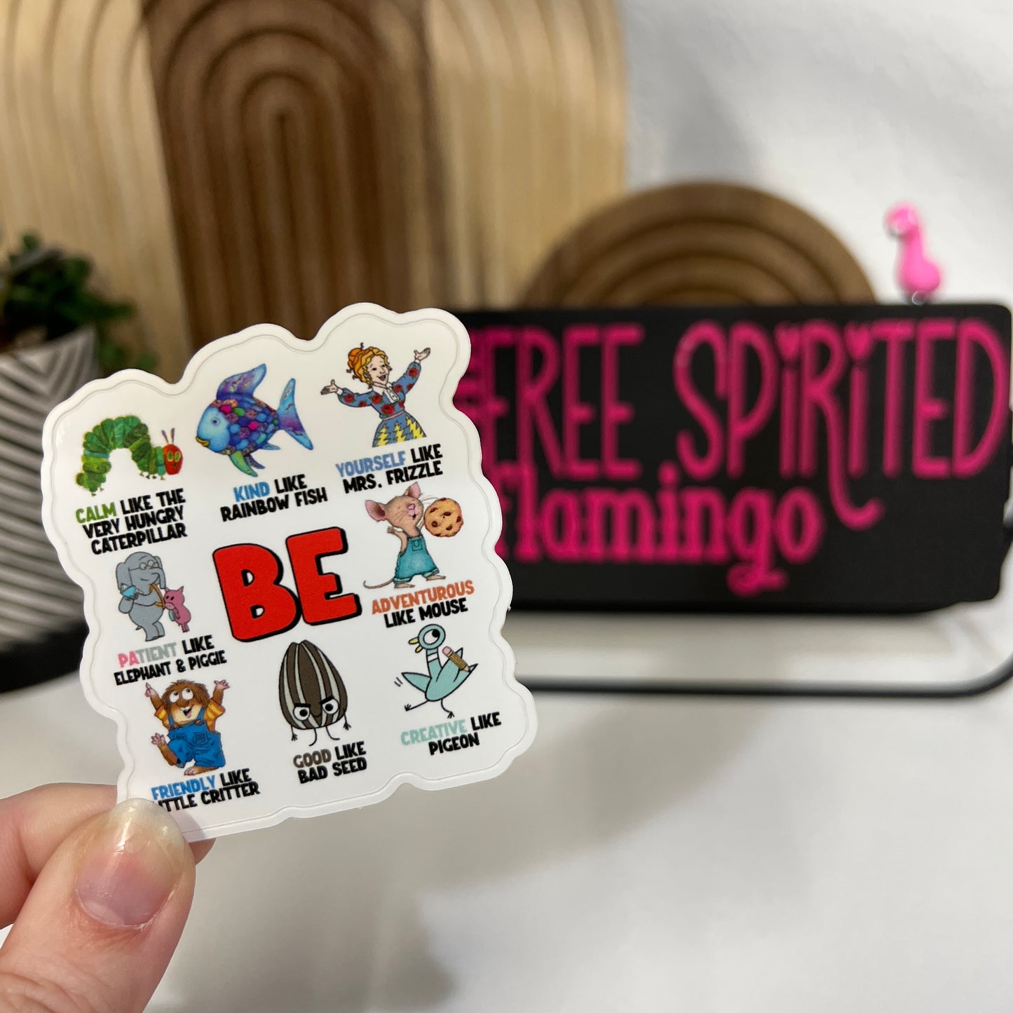 Children's Books Affirmations Sticker